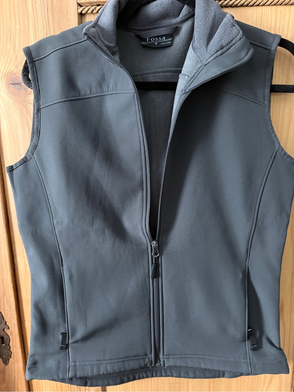 Fossa Apparel Men's Uptown Soft Shell Vest - Black